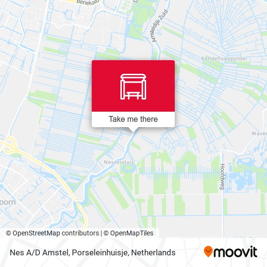 Nes A / D Amstel, Porseleinhuisje map