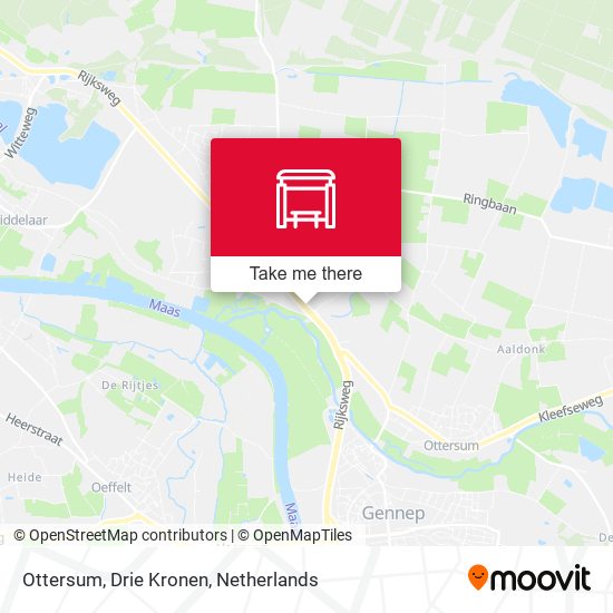 Ottersum, Drie Kronen map