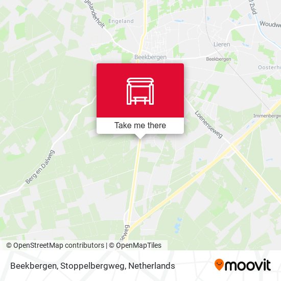 Beekbergen, Stoppelbergweg map