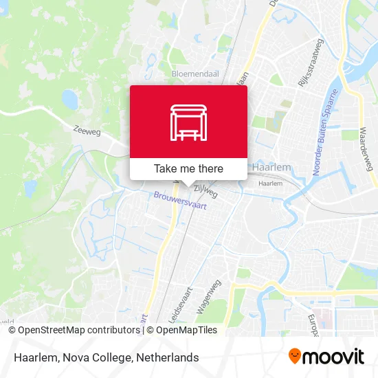 Haarlem, Nova College map