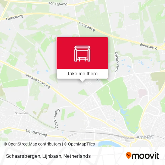 Schaarsbergen, Lijnbaan Karte