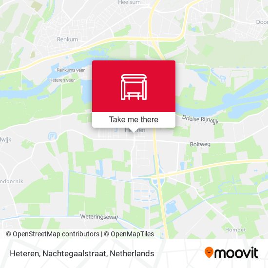 Heteren, Nachtegaalstraat map