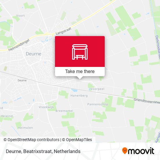 Deurne, Beatrixstraat map