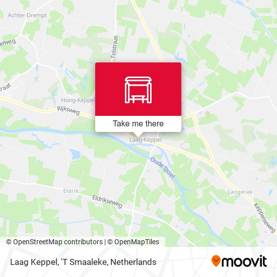 Laag Keppel, 'T Smaaleke map
