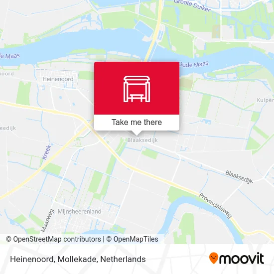 Heinenoord, Mollekade map