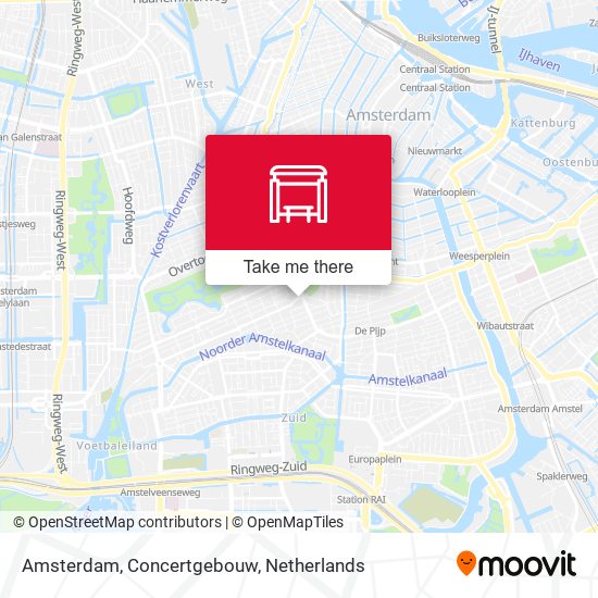 Amsterdam, Concertgebouw map