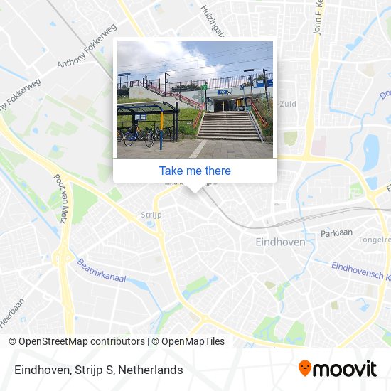 Eindhoven, Strijp S map