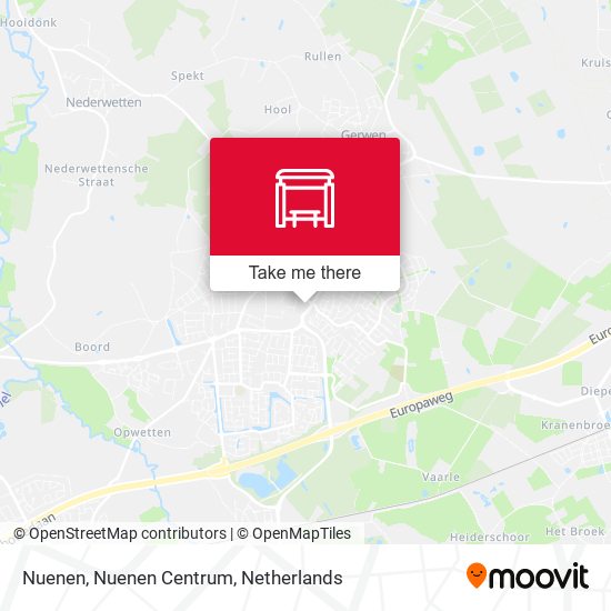 Nuenen, Nuenen Centrum map