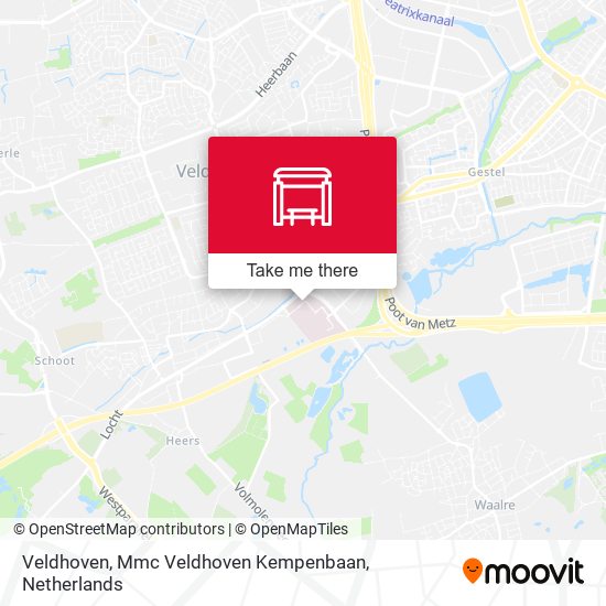 Veldhoven, Mmc Veldhoven Kempenbaan map