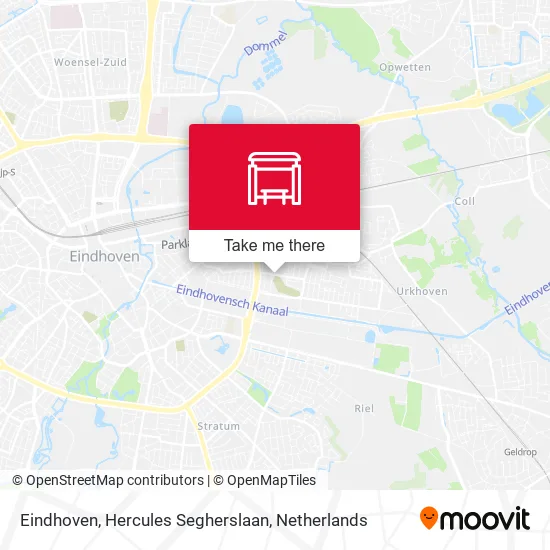 Eindhoven, Hercules Segherslaan map