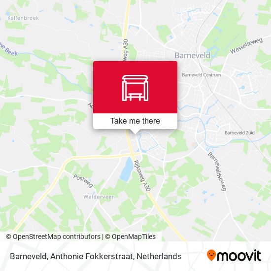 Barneveld, Anthonie Fokkerstraat map