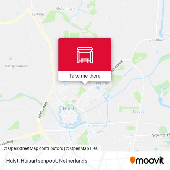 Hulst, Huisartsenpost map