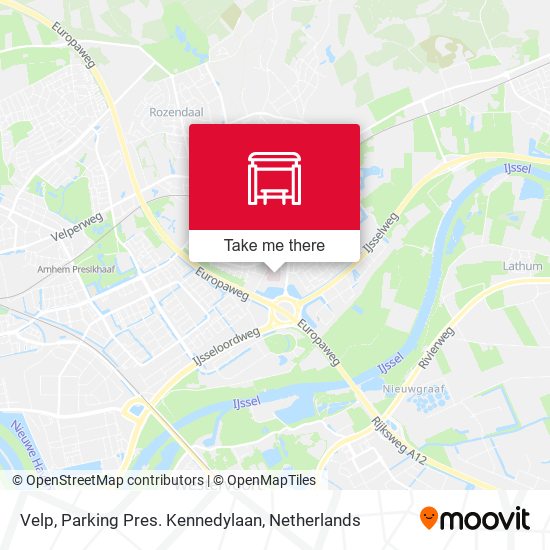 Velp, Parking Pres. Kennedylaan map