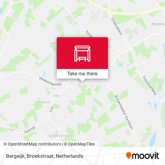 Bergeijk, Broekstraat map