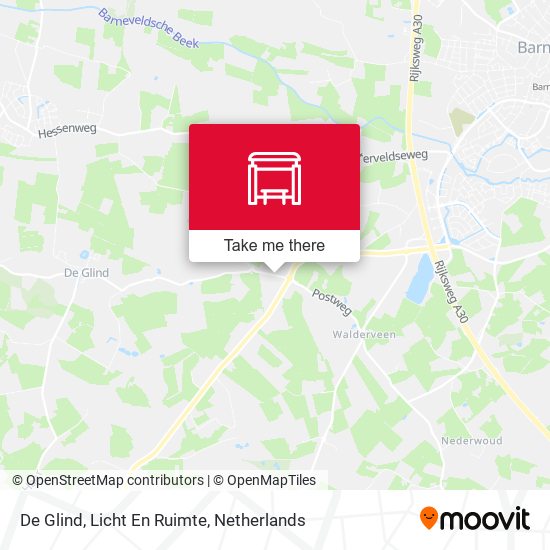 De Glind, Licht En Ruimte map