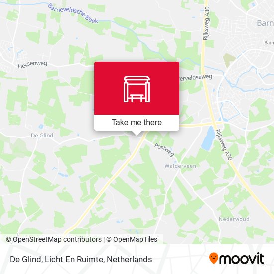 De Glind, Licht En Ruimte map