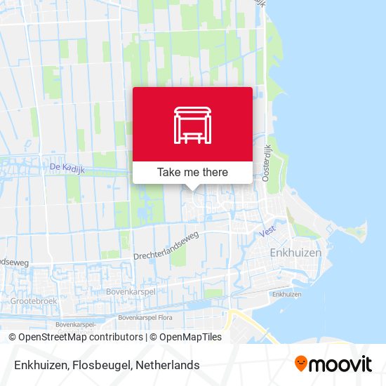 Enkhuizen, Flosbeugel map