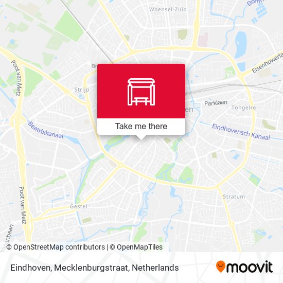 Eindhoven, Mecklenburgstraat map