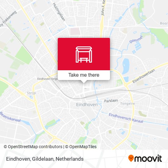 Eindhoven, Gildelaan map