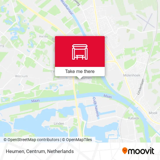 Heumen, Centrum map