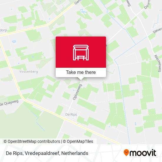 De Rips, Vredepaaldreef map