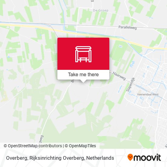 Overberg, Rijksinrichting Overberg map