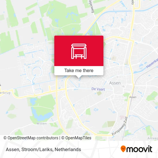 Assen, Stroom/Lariks map