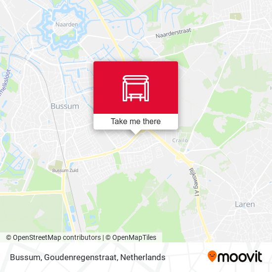 Bussum, Goudenregenstraat map