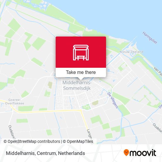 Middelharnis, Centrum map