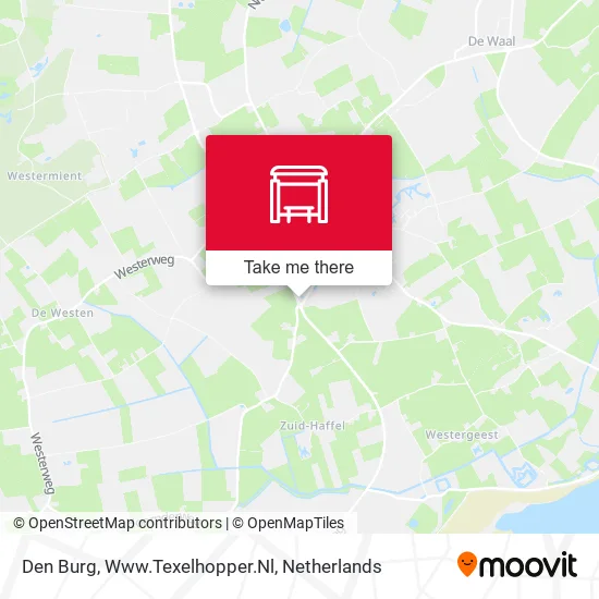 Den Burg, Www.Texelhopper.Nl map
