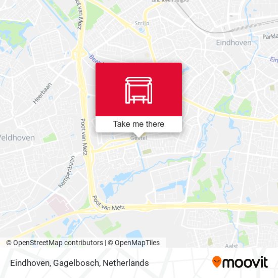 Eindhoven, Gagelbosch map