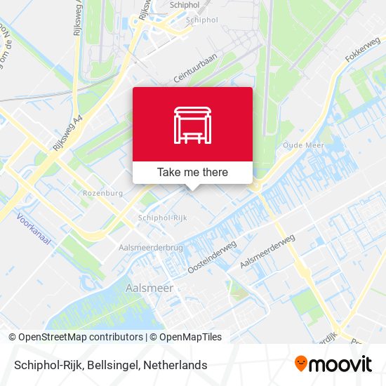 Schiphol-Rijk, Bellsingel map