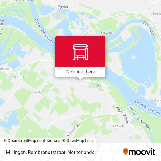 Millingen, Rembrandtstraat map