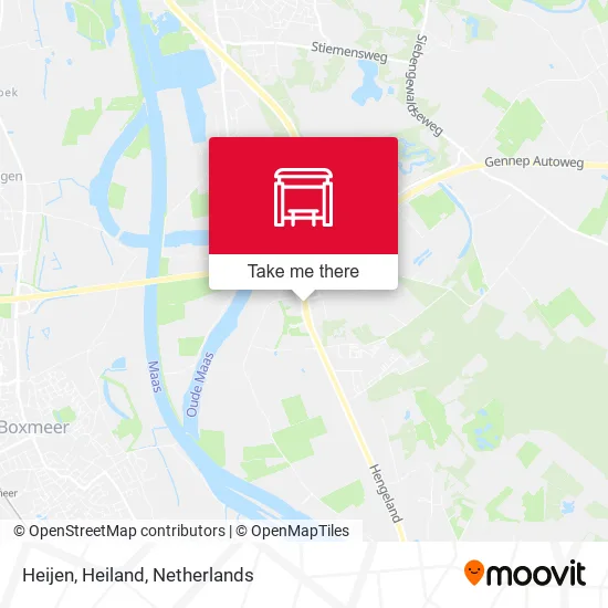 Heijen, Heiland map