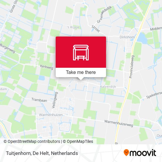 Tuitjenhorn, De Helt map
