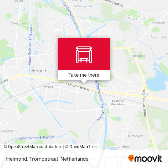 Helmond, Trompstraat map