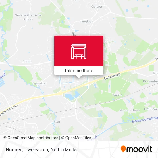 Nuenen, Tweevoren map