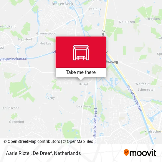 Aarle Rixtel, De Dreef map