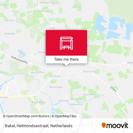 Bakel, Helmondsestraat map