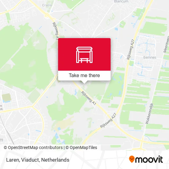 Laren, Viaduct map