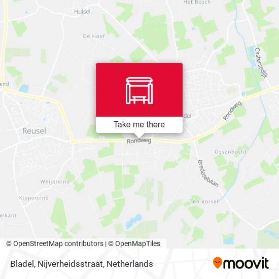 Bladel, Nijverheidsstraat map
