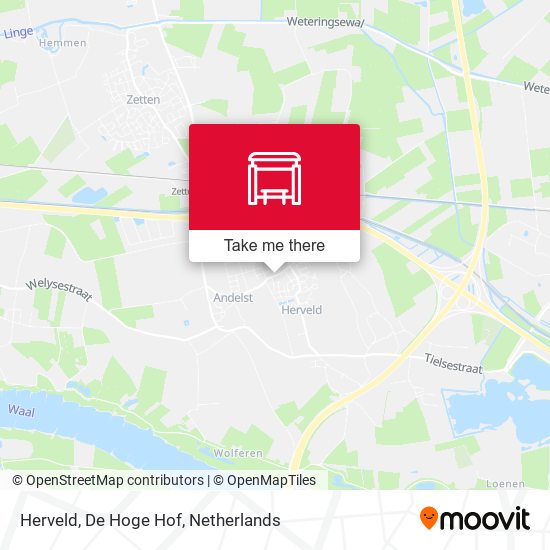 Herveld, De Hoge Hof map