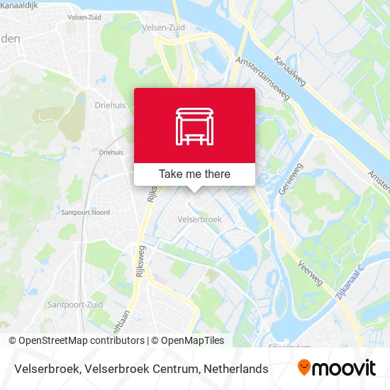 Velserbroek, Velserbroek Centrum map