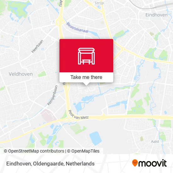 Eindhoven, Oldengaarde map