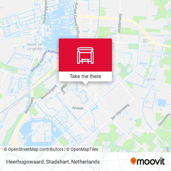 Heerhugowaard, Stadshart map