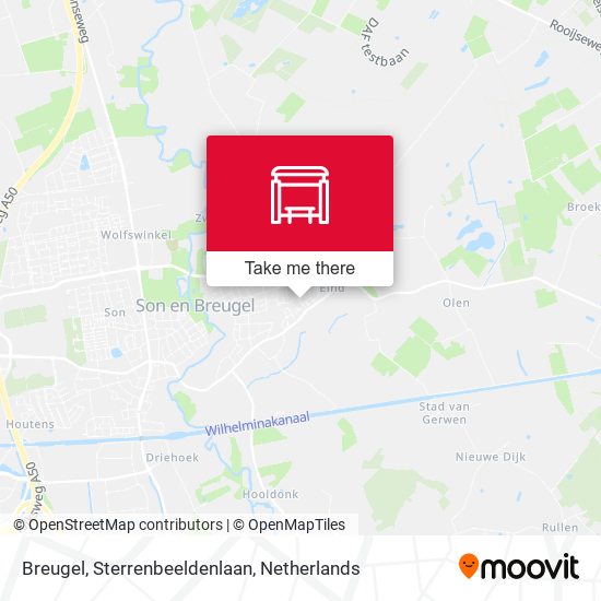 Breugel, Sterrenbeeldenlaan map