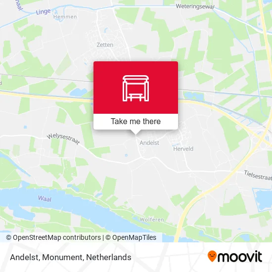 Andelst, Monument map