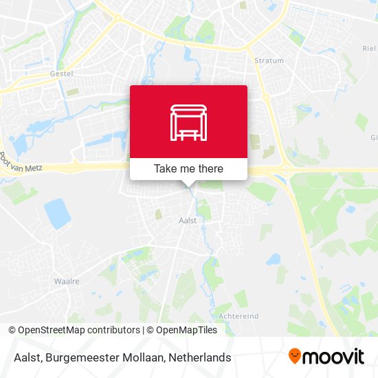 Aalst, Burgemeester Mollaan map