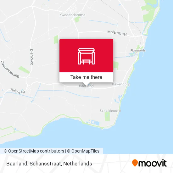 Baarland, Schansstraat map