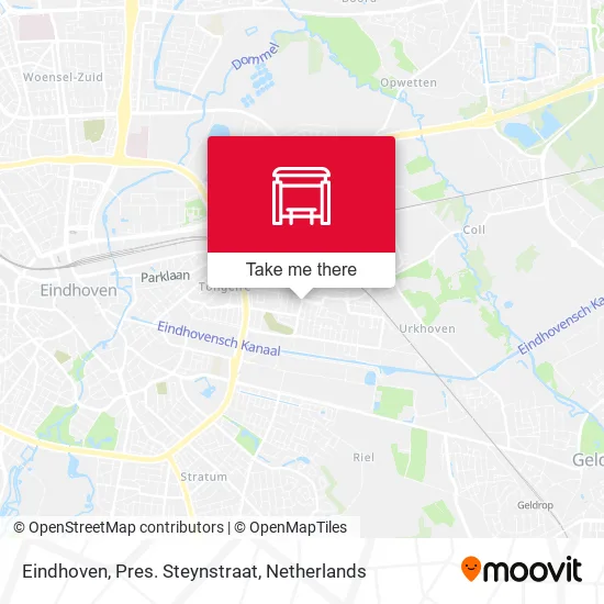 Eindhoven, Pres. Steynstraat map